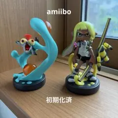 amiibo コジャケ インクリングイエロー　スプラトゥーン　アミボ　2個セット