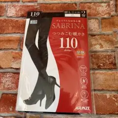 GUNZE SABRINA 110デニールタイツ