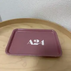 A24 Logo Desk Tray / ROSE