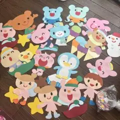動物 壁面 18体いろいろセット