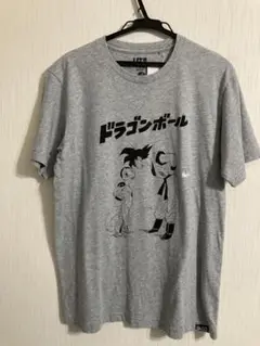 ドラゴンボール 50周年記念 Tシャツ S グレー　ユニクロ