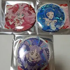 キミとアイドルプリキュア ホログラム缶バッジセット