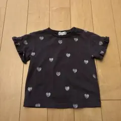 ハート柄 Tシャツ 90