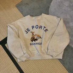 nugu CHELSEA スウェット キツネプリント