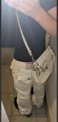 True Religion JOEY ホワイトデニムパンツ 激レア swagのサムネイル