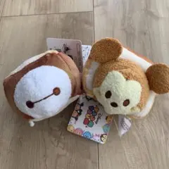 ツムツムぬいぐるみ　ミッキー　ミッキーベーカリーシリーズ ５点セットツムツム ぬいぐるみミッキーベーカリー