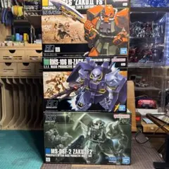 ゆ*様 o*n様 ガンプラまとめ売り　HGUCザク3体セット