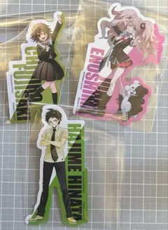 ダンガンロンパ 不二咲千尋 アクリルキーホルダー シール 百均