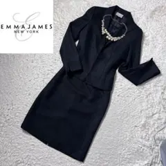 EMMA JAMES エマジェイムス セレモニー ワンピース スーツ ブラック