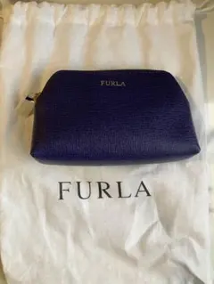 FURLA ポーチ パープル
