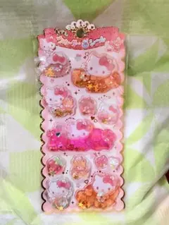 キラキラウォーターインシール　サンリオ　ハローキティ