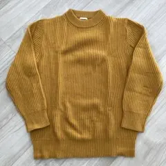 GU アゼクルーネックセーター