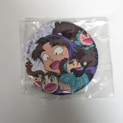 未使用難あり 忍たま乱太郎 アニカプ 缶バッジ 雨濡れ 尾浜勘右衛門