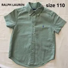 ラルフローレン刺繍入り 半袖シャツ☆キッズ　110
