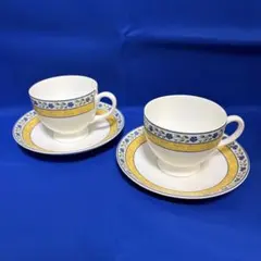 WEDGWOOD ウェッジウッド ミストラル カップ＆ソーサー 2客 廃盤