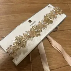 花 花冠風ヘアバンド 結婚式 ウエディング 記念日 前撮り