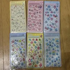 ボンボンドロップシール しずくちゃん あわわ セット 国内 正規品 6枚セット