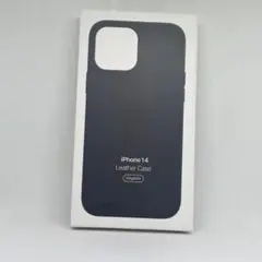 新品-純正互換品-iPhone14　レザーケース　ブラック
