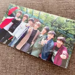 Myojo なにわ男子 切り抜き デタカ 厚紙