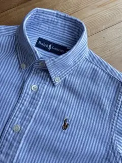 Ralph Lauren 長袖シャツ　ボタンダウン　110
