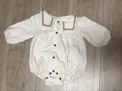 襟付きロンパース