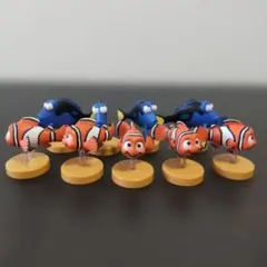 【海洋堂】チョコエッグ ファインディング・ニモ フィギュア 9体ニモ・ドリー