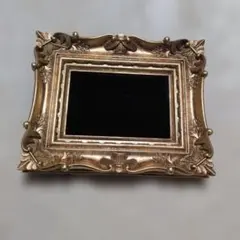 装飾的なゴールドフォトフレーム