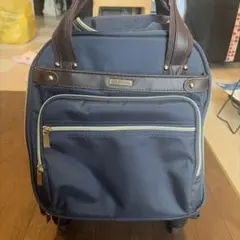 BENETTON キャリーバッグ ネイビー