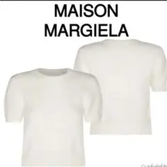 Maison Margiela 半袖ニット ホワイト　美品　マルジェラのサムネイル