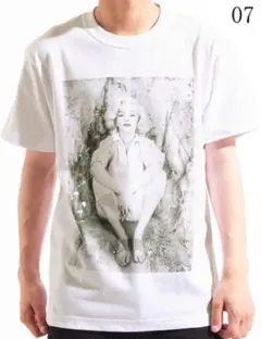 マリリンモンロー 07 フォト ユニセックス対応 S M L XL ストリート