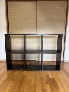 【3月12日までお買い得】IKEA KALLAX 本棚 ブラックブラウン 3月12日までお買い得】IKEA KALLAX 本棚 ブラックブラウン - メルカリ