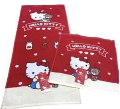 【最終値下げ】Sanrioハローキティ　タオル2枚セット