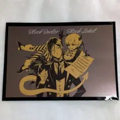 黒執事 Black Label メタリックポストカード シエル＆セバスチャン