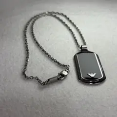 EMPORIO ARMANI エンポリオアルマーニ ドッグタグ シルバーのサムネイル
