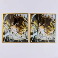 劇場版 鬼滅の刃 Web Shop くじ アクリル色紙 我妻善逸 2点セット