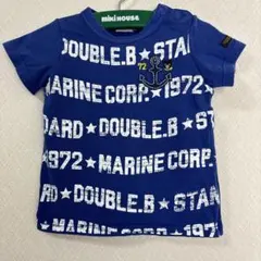 ミキハウス　DOUBLE.B 半袖Tシャツ 90のサムネイル