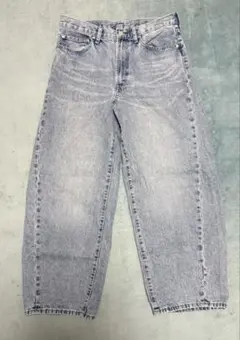 GU バレルレッグ ジーンズ 31inch ライトブルー