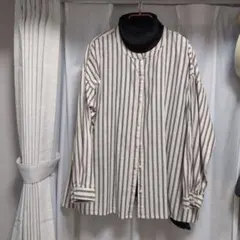 ソウルベリー 十草模様の手仕事シャツ　新品未使用