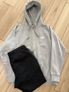 NIKEナイキ初期赤タグテックフリースジョガーパンツヘビーパーカーセットアップL