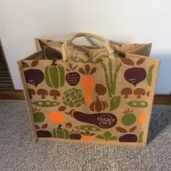 トレーダージョーズ 麻のエコトートバッグ