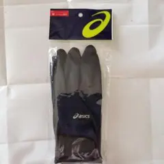 asics グローブ Mサイズ 黒 G686Y