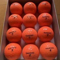 TOURSTAGE & EXTRA DISTANCE ゴルフボール12個セット