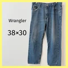 8 Wrangler リラックスフィットデニム 38×30 ズボン パンツ 古着