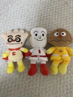 アンパンマン　ぬいぐるみ　3体セット