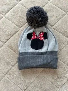 48〜50㎝　新品　ニット帽　ディズニー　ミニー