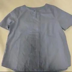 アオキ　AOKI LES MUES 半袖シャツ M グレー