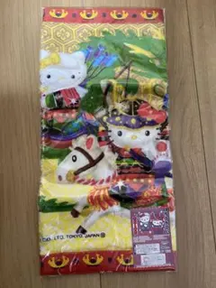 ハローキティ 浦島太郎伝説 ハンドタオル - メルカリ
