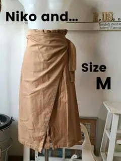 Niko and 巻きスカート風キュロットスカート