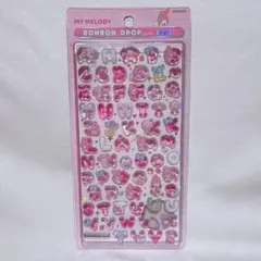 ボンボンドロップシール サンリオ アルファベット　moji マイメロ