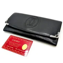 Cartier カルティエ マストライン 二つ折り 長財布 マルチェロ ブラックのサムネイル